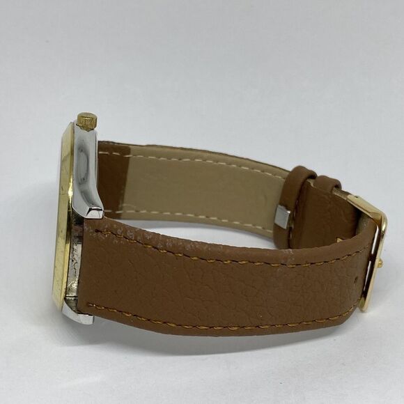 Michael Kors Slim Runway MK-3198 Women's Brown Leather Analog Dial Watch EY110 - Picture 9 of 12